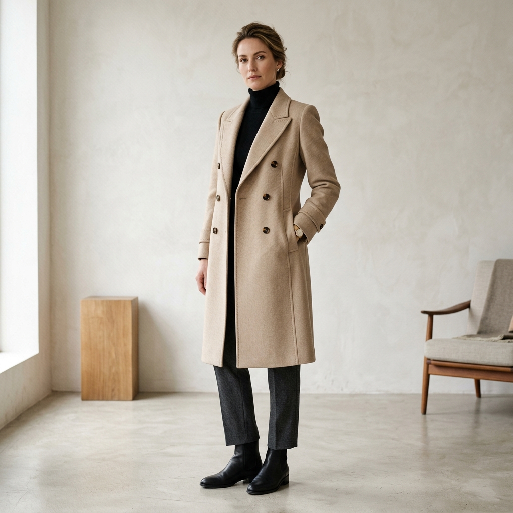 Tailored Wool Coat